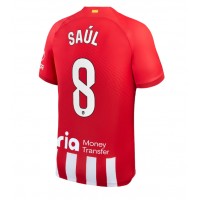 Atletico Madrid Saul Niguez #8 Heimtrikot 2023-24 Kurzarm